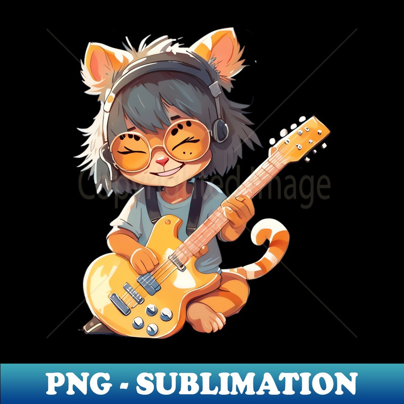 FR-21323_Kawaii Baby Tiger Loves Guitar Music 5153.jpg