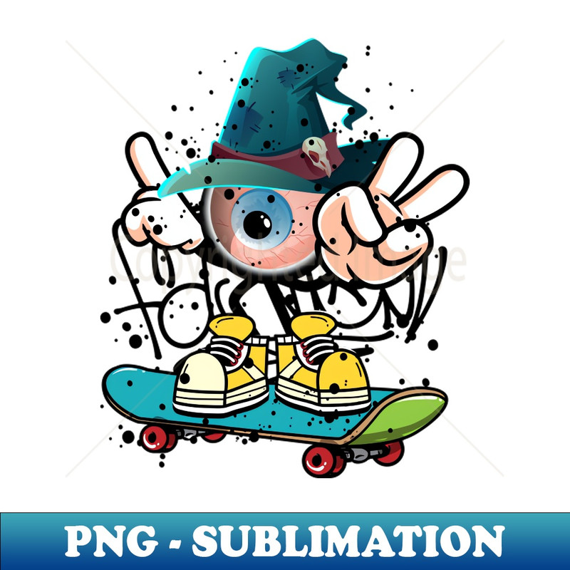 FU-39745_Witch Skateboard Monster Graffiti Street Art 9642.jpg