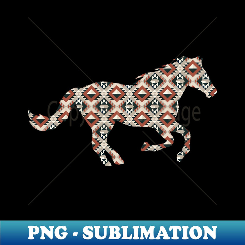 FV-3197_Aztec geometric southwest triangle horse pattern 3914.jpg