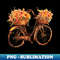 FY-510_A bicycle with flowers in the basket watercolor ink outlines vintage fee 8068.jpg