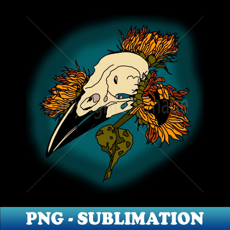 GH-34336_Sunflowers and crow skull 7314.jpg