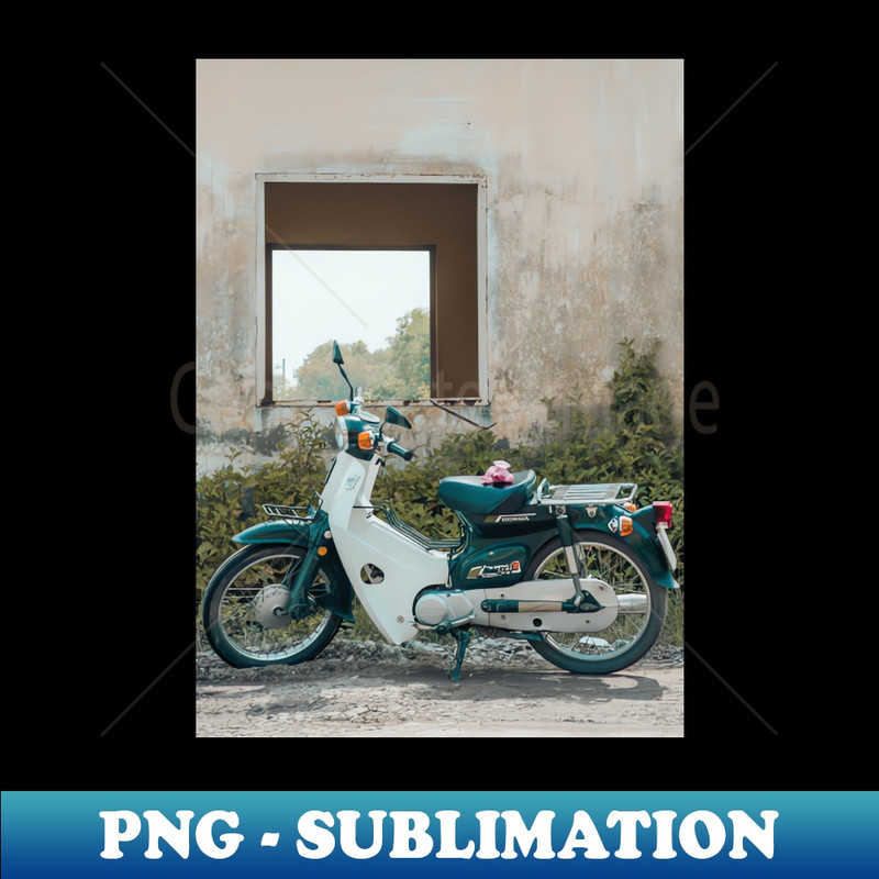 GI-8133_Classic Motorcycle - Honda Super Cup 50s 7576.jpg