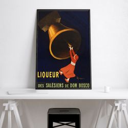 angelus liqueur france vintage poster 1907 hardcover journal alcohol poster, p