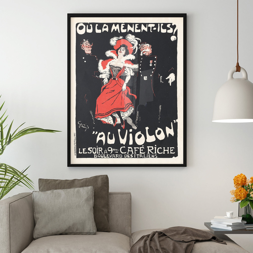 Authentic Vintage Art Nouveau Poster Jules Alexandre Grun Art Print Vintage French Poster, Art Nouveau, Advertisement Poster, Wall Decor.jpg