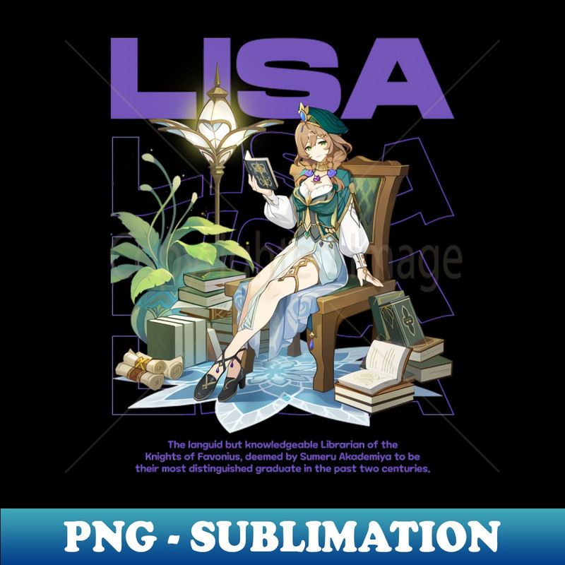 GM-22921_Lisa Genshin Impact T-Shirt 7877.jpg