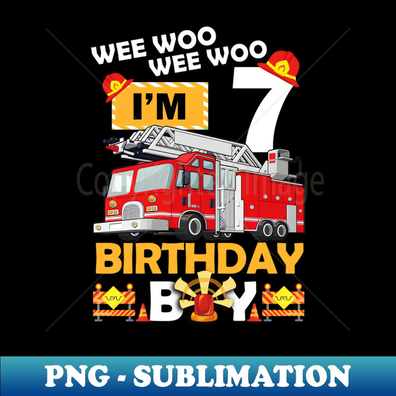 GS-13844_Fire Truck 7th Birthday Boy Firefighter 7 Year Old 8570.jpg