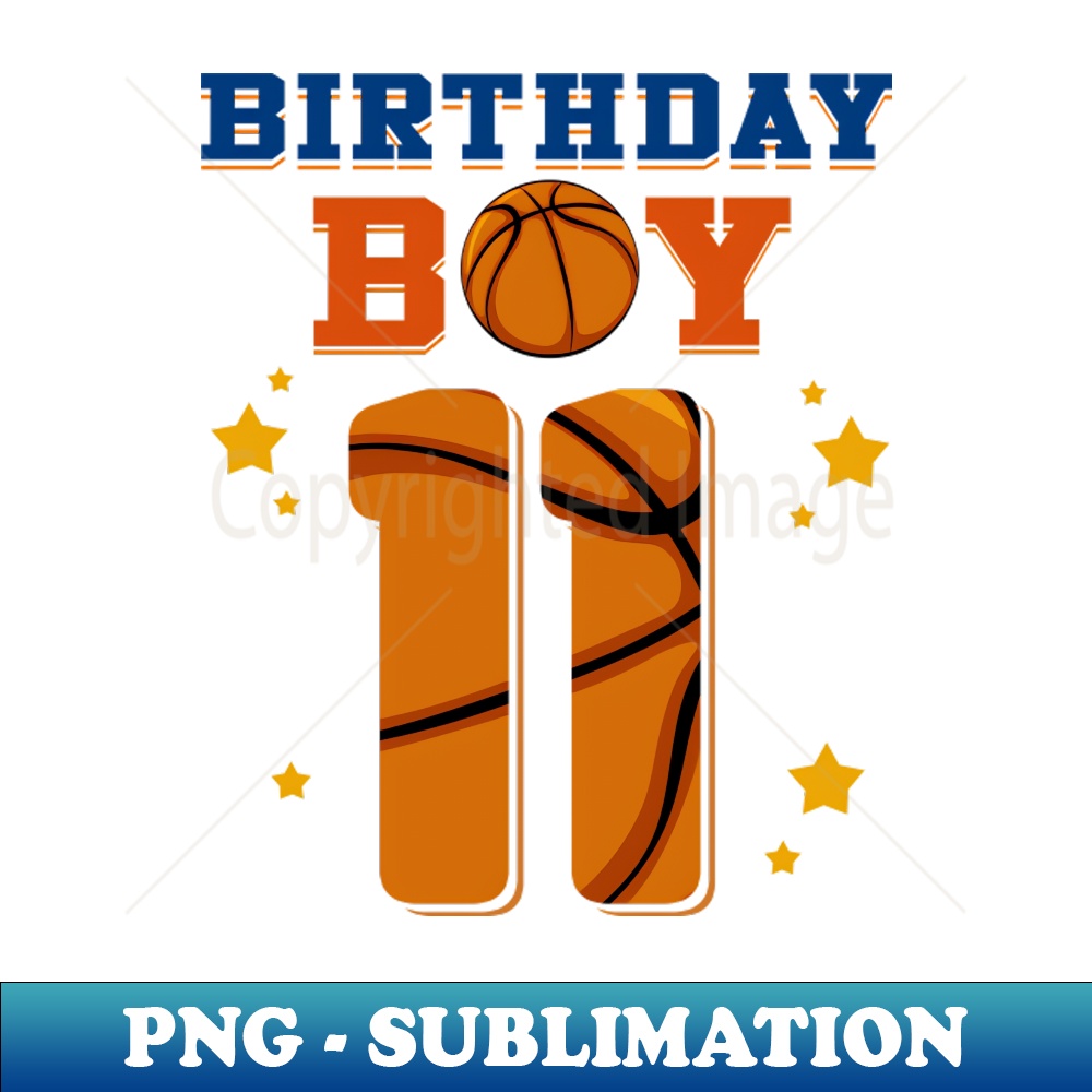 GU-042_11 Year Old 11th Basketball Birthday PartyTheme Boys Girls 4007.jpg