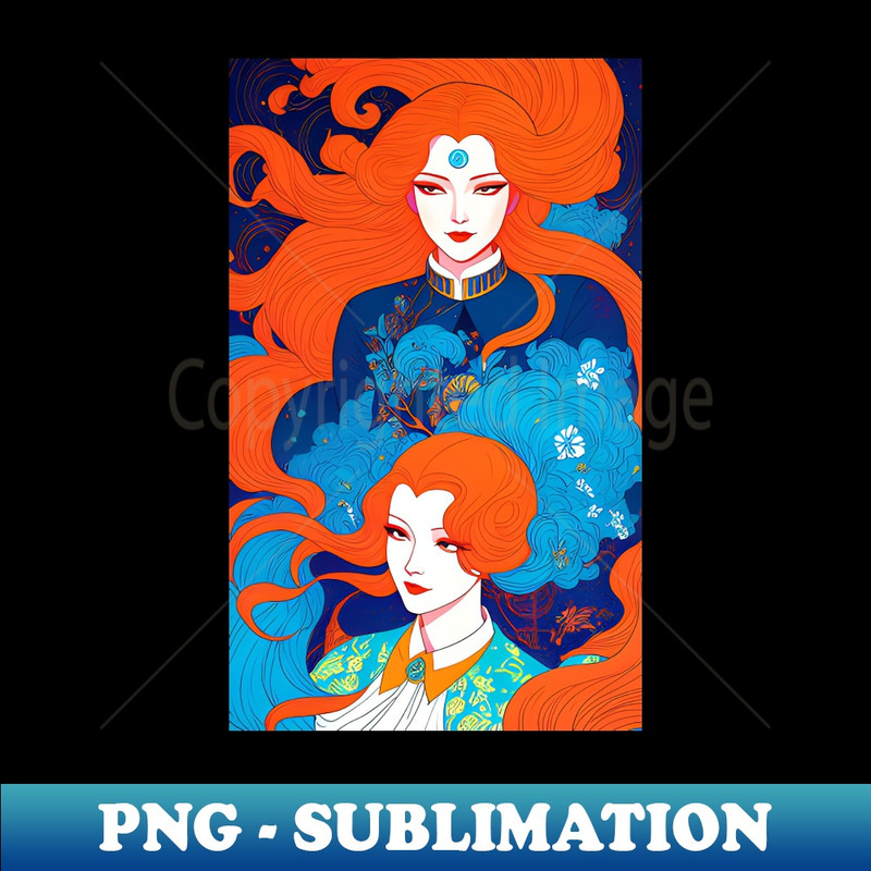 GU-2687_Art Deco Woman Red Head 5102.jpg