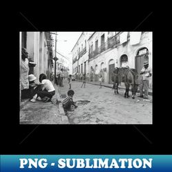 Vintage Photo of Salvador City Brazil - PNG Sublimation Digital Download - Create with Confidence