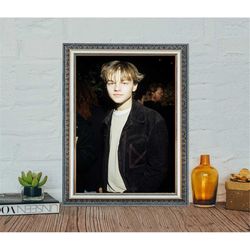 leonardo dicaprio poster, leonardo dicaprio classic vintage poster,