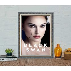 black swan movie poster, classic movie black swan