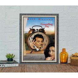 groundhog day movie poster, groundhog day vintage movie