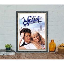 splash (1984) movie poster, tom hanks classic movie