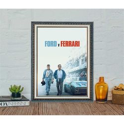 ford v ferrari movie poster, ford v ferrari