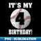 HS-3596_Baseball Its My 4th Birthday 4 Years Old Boy Girl 5478.jpg