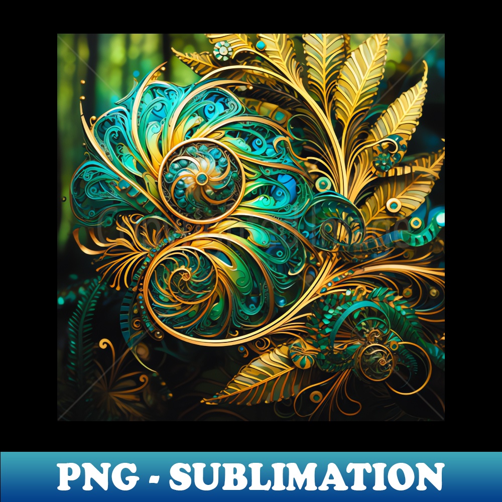 HU-12686_Elegant Gold Leaf and Flower Artwork 5250.jpg