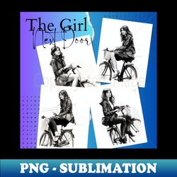 the girl next door - exclusive png sublimation download - instantly transform your sublimation projects