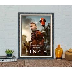 finch (2021) movie poster, tom hanks movie poster,