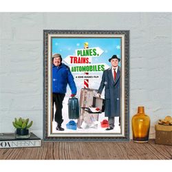 planes trains and automobiles movie poster, planes trains