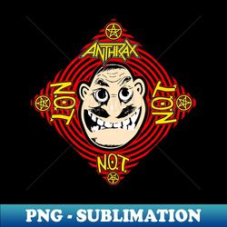 anthrax 80s - premium png sublimation file - bold & eye-catching