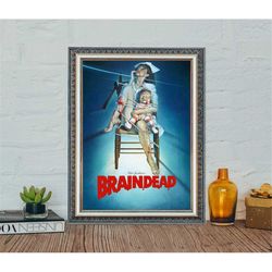 dead alive braindead movie poster, dead alive braindead