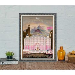the grand budapest hotel movie poster, the grand