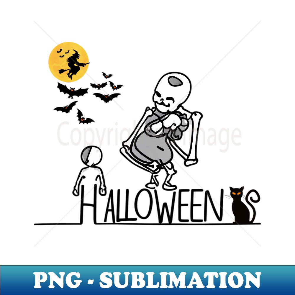 JL-32443_Skeleton and a Witchs Halloween 2416.jpg