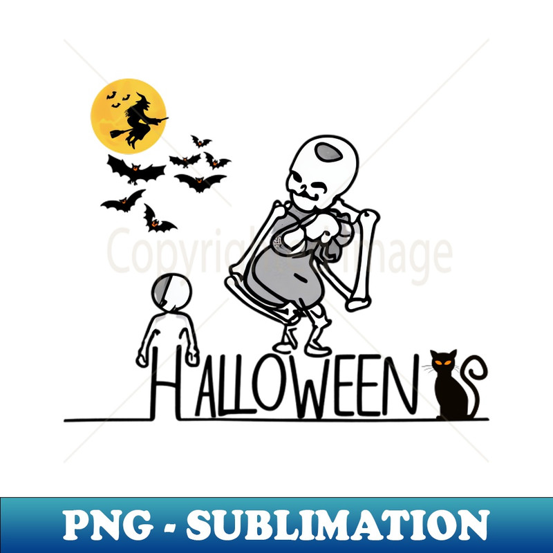 JL-32443_Skeleton and a Witchs Halloween 2416.jpg