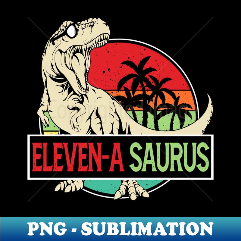 JM-21533_Kids 11 Rex 11th Birthday Shirt Third Dinosaur 11 Year Old 9060.jpg