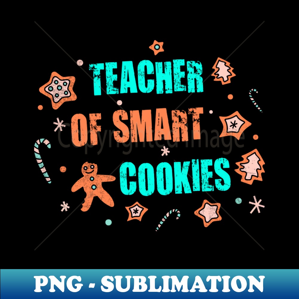 JY-34961_Teacher of Smart Cookies Shirt Funny Gingerbread Cookies Christmas Tshirt Cooking Team Holiday Gift Funny Christmas Party Tee 3282.jpg
