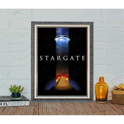 stargate (1994) movie poster, stargate classic vintage poster,