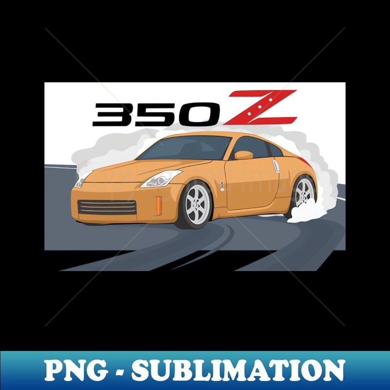 KV-6509_car 350z drift gold orange 6113.jpg