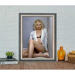 scarlett johansson movie poster, scarlett johansson classic vintage
