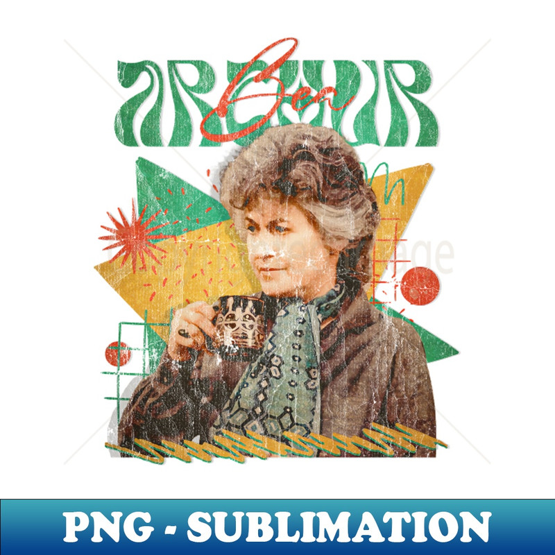 LM-38401_VINTAGE POP RETRO -Bea Arthur Tea Time STYLE 70S 7139.jpg