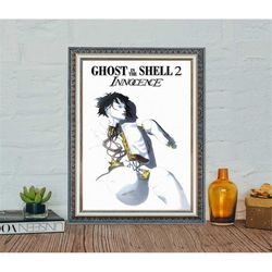 ghost in the shell 2 innocence movie poster,