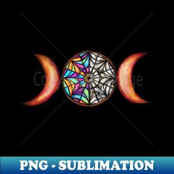 wednesday addams inspired ophelia hall window blood moon - high-quality png sublimation download - revolutionize your designs