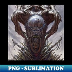 xenomorph alien - png sublimation digital download - transform your sublimation creations