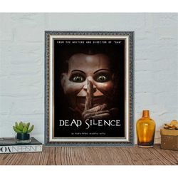 dead silence movie poster, dead silence classic vintage