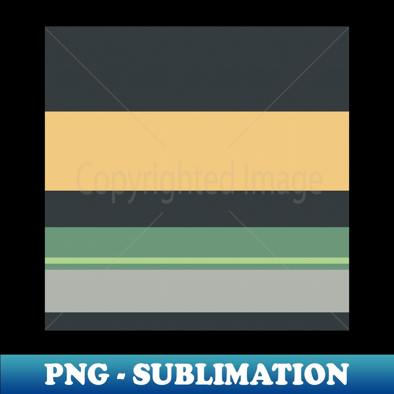 MY-725_A great joint of Silver Foil Charcoal Slate Green Pale Olive Green and Sand stripes 7286.jpg