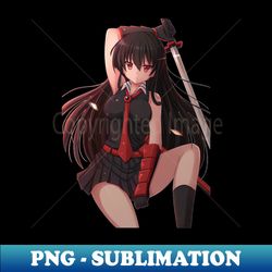 akame - akame ga kill - trendy sublimation digital download - stunning sublimation graphics