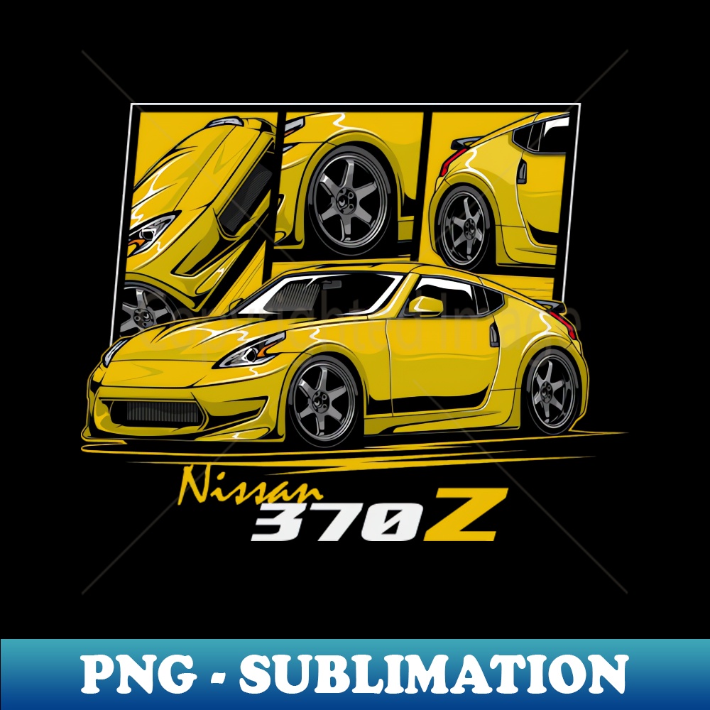NP-40181_Yellow Nissan 370z JDM Car 1337.jpg