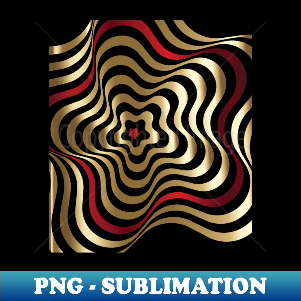 NV-27150_OP Art Gold Flower with Red Ribbon 8479.jpg