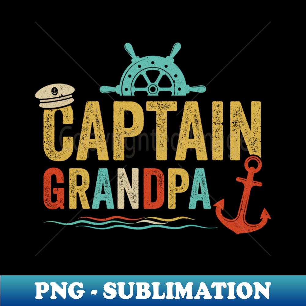 OP-6482_Captain Grandpa Pontoon Lake Sailor Fishing Boating For Men 4713.jpg