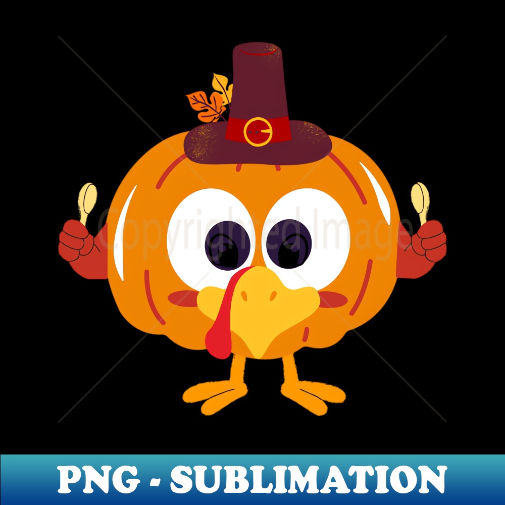 OY-16306_Great Funny turkey pumpkin Lets Get Basted Thanksgiving 7682.jpg