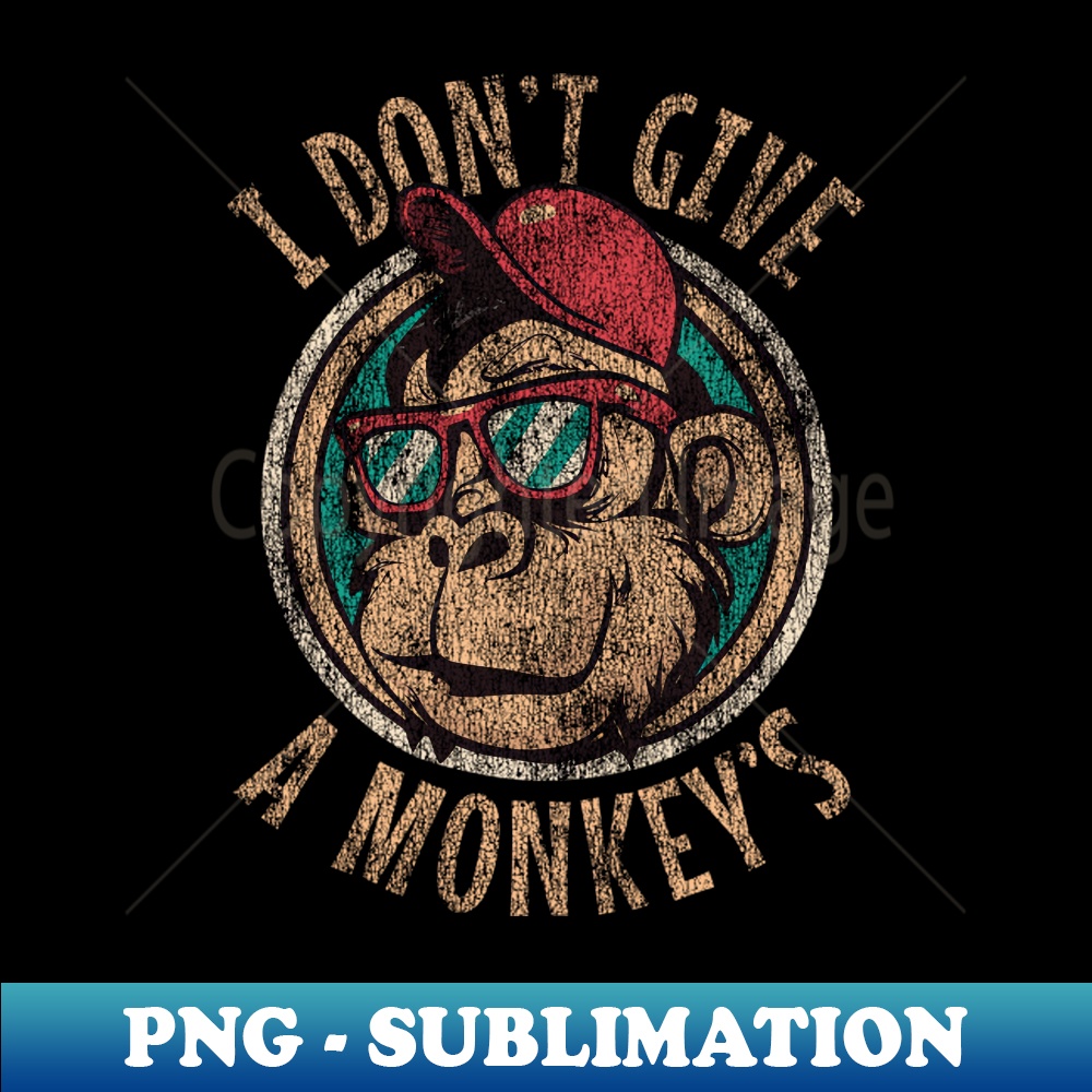 OZ-18538_I dont give a monkeys Laid back cool Aged and distressed 3968.jpg