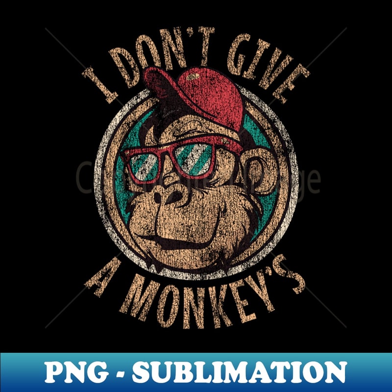 OZ-18538_I dont give a monkeys Laid back cool Aged and distressed 3968.jpg