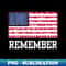 PG-37829_USA Flag saying REMEMBER with Military Equipment theme 8196.jpg