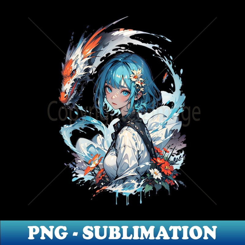 PG-5086_Blue hair flower girl has a dragon 3589.jpg