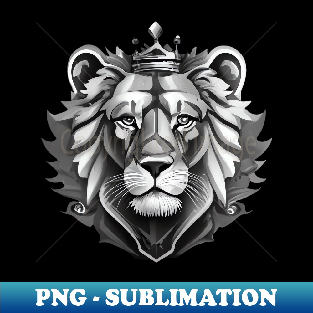 PJ-4788_Black and White Lion Graphic Design Art 6792.jpg