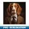 PL-39077_Welsh Springer Spaniel Dog in Suit 8692.jpg